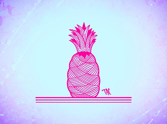 tac apparel pineapple